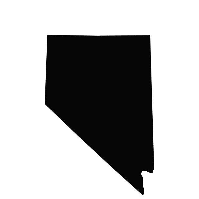 Nevada state outline
